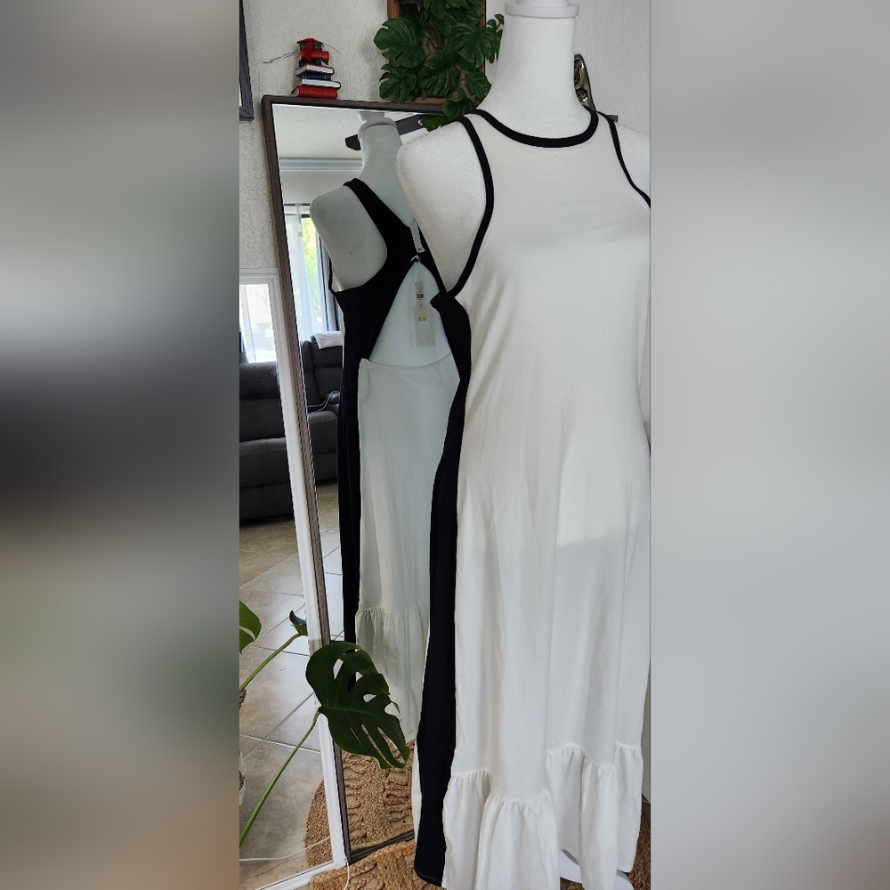 Daily Practice Colorblock Racer Midi Dress - Picture 3 of 8